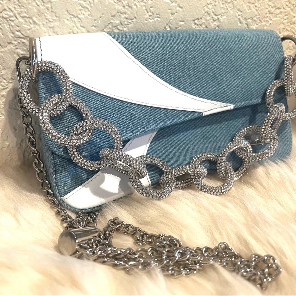 Dior Denim Beauty Clutch to Crossbody Bag and Handbag Rare Find - Picture 4 of 13